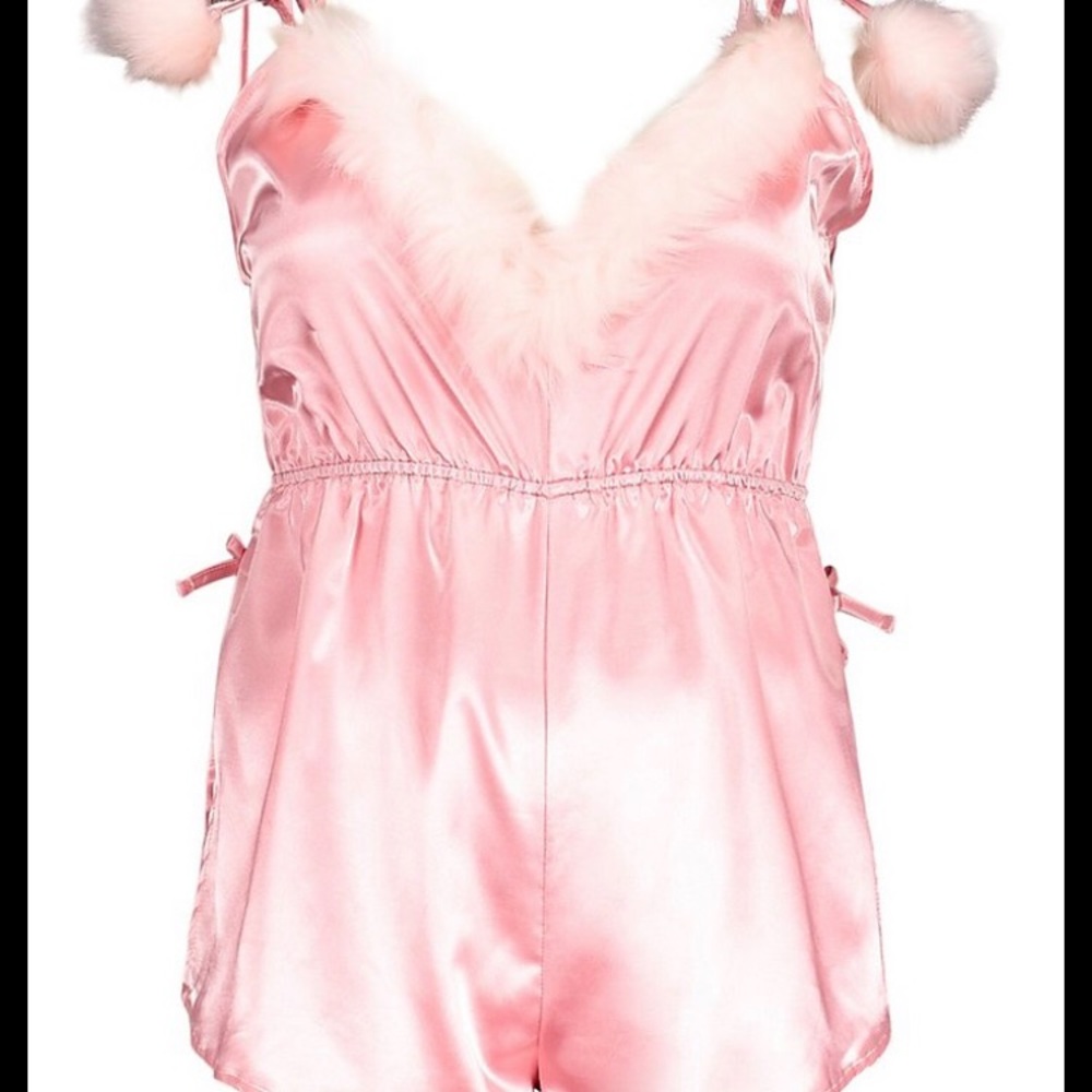 Boohoo 60s style night romper